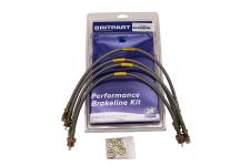 Brake Hose Kit - Stainless Steel [BRITPART DA241340S]