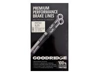 Brake Hose Kit - Stainless Steel [GOODRIDGE DA2418BM]