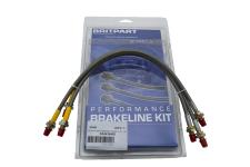 Brake Hose Kit - Stainless Steel [BRITPART DA241940S]