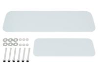 Spare Wheel Carrier Cover - Fuji White [BRITPART DA3608]