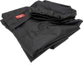 XS Waterproof 110 Middle Row Seat Covers Black [BRITPART DA5696BLACK]