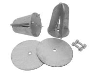 Galvanised Dislocation Cone [BRITPART DA5763]