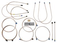 Brake Hose Kit - Stainless Steel [BRITPART DA7543]