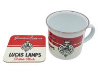 Lucas Enamel Mug & Coaster Set [LUCAS DA8143]