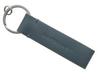 Defender Grey Leather Loop Keyring [GEAR DLKR233GYA]