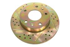 Brake Disc - Cross Drilled And Grooved [TF ALLMAKES SDB100830CDG]