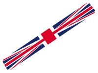 Defender Spare Wheel Cover Union Jack Sticker [BRITPART STICKER-UNION-F]