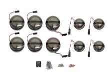 NAS Style Halo and Bar LED Light Kit- Smoked [TERRAFIRMA TF31040]
