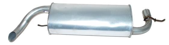 Rear Silencer and Tail Pipe [BRITPART WCG000051]