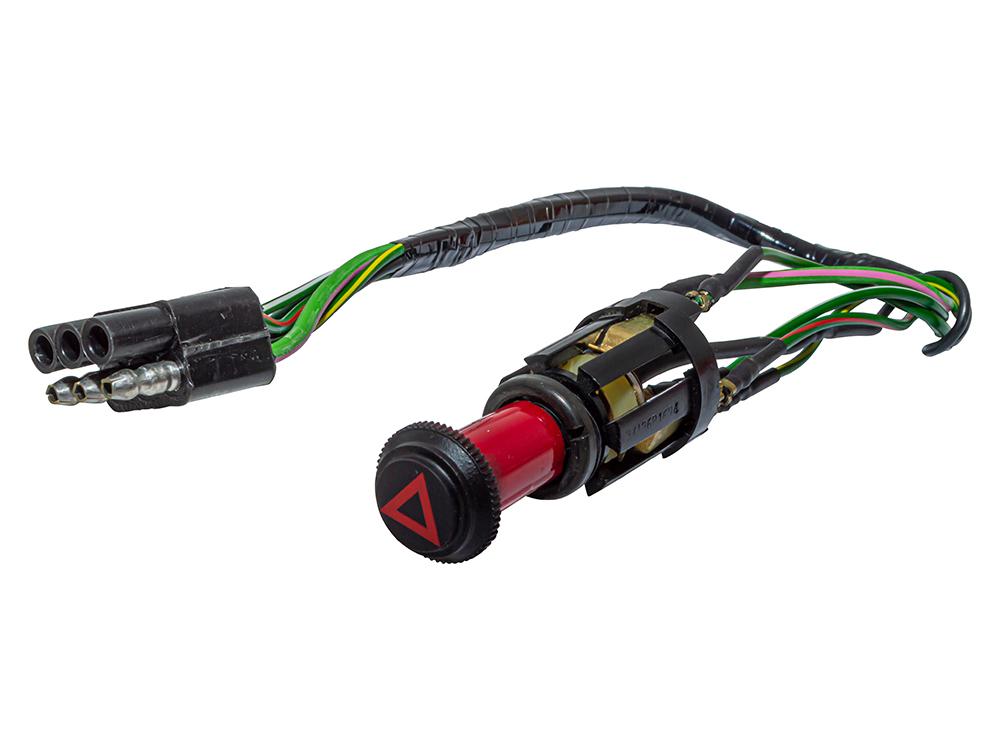 Allmakes Hazard Light Switch – Land Rover Defender 83-06, YUF101490, New