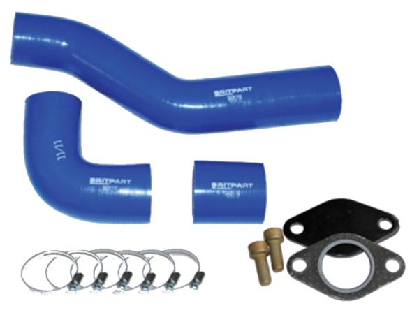 EGR Valve Blanking Kit Inc Silicone Hoses [BRITPART DA1108TDI]