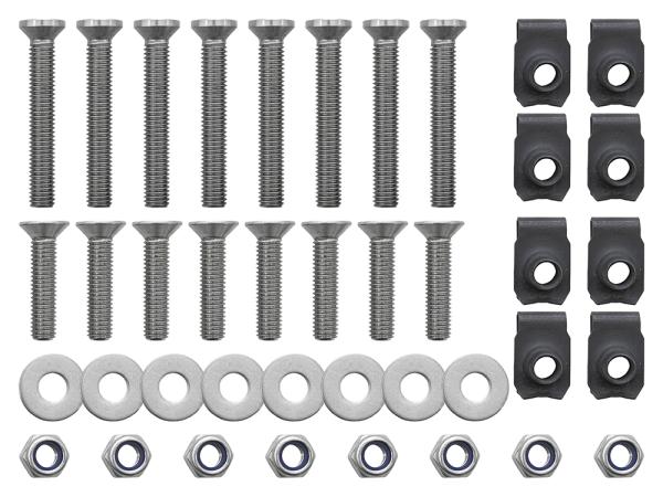 Door Hinge Bolt Kit - Stainless Steel [BRITPART DA1132]