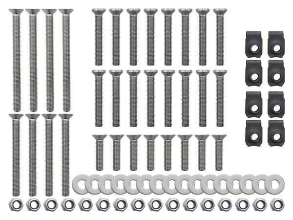 Door Hinge Bolt Kit - Stainless Steel [BRITPART DA1133]