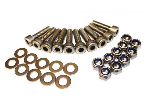 Rear Crossmember Bolt Kit - Stainless Steel [BRITPART DA1136]