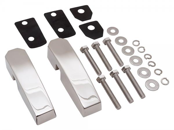 Windscreen Brackets - Stainless Steel [BRITPART DA1142SS]