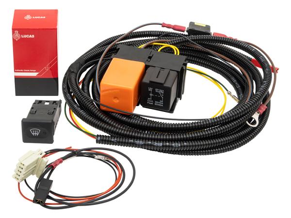 Heated Windscreen Wiring Kit [BRITPART DA1401]