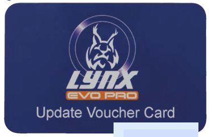 Update voucher - Lynx Evo - Pro User [BRITPART DA1506]