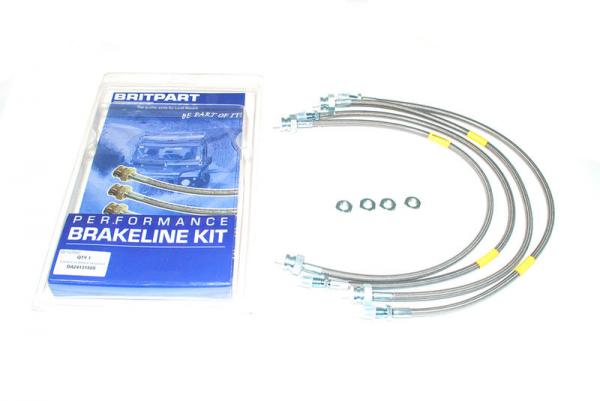 Brake Hose Kit - Stainless Steel [BRITPART DA2413150S]