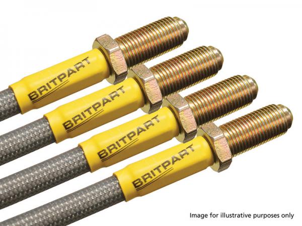 Brake Hose Kit - Stainless Steel [BRITPART DA241940S]