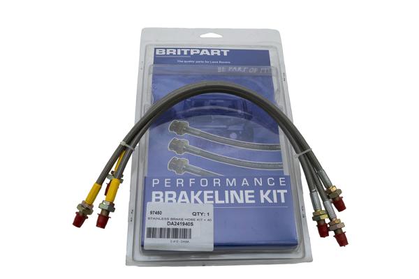 Brake Hose Kit - Stainless Steel [BRITPART DA241940S]