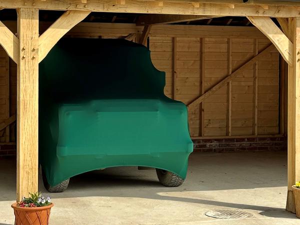 Super Soft Stretch Indoor Cover Green [CLASSIC AD DA2837GREEN] Primary Image