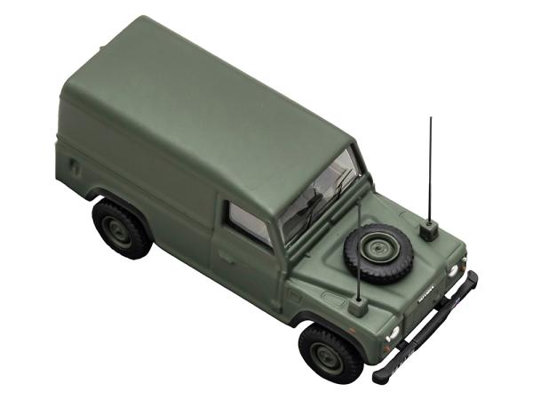 Military Defender 110 Green 1:76 Scale [BRITPART DA3509]