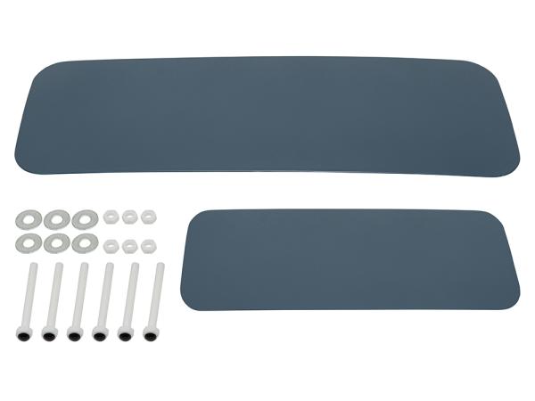 Spare Wheel Carrier Cover - Tasman Blue [BRITPART DA3604]