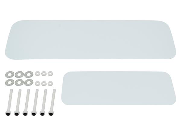 Spare Wheel Carrier Cover - Fuji White [BRITPART DA3608]