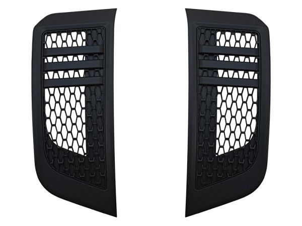 Air Intake Grille Pair - Matt Black [BRITPARTXS DA3938]