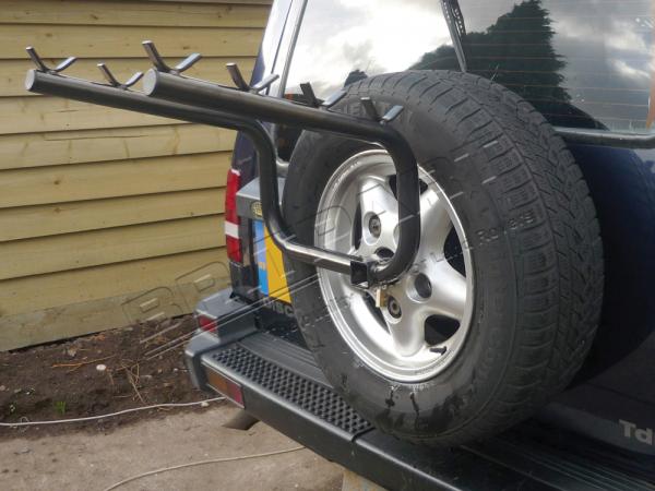 Bike Rack - Spare Wheel Mounted [BRITPART DA4118]