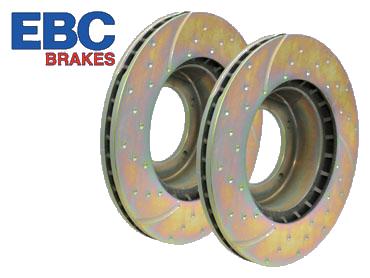 Brake Disc - Cross Drilled And Grooved [EBC DA4151]