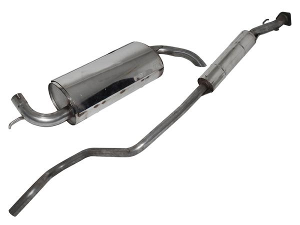 Stainless System Centre & Rear Only [DOUBLE SS DA4226]