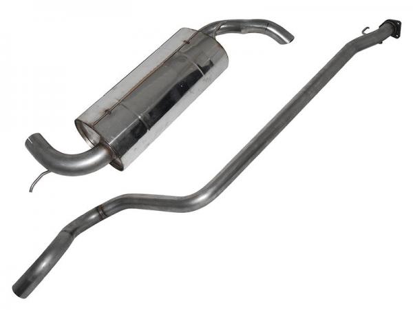 Stainless System Centre & Rear Only [DOUBLE SS DA4227]