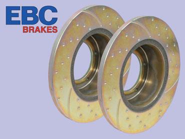 Brake Disc - Cross Drilled And Grooved [EBC DA4472]