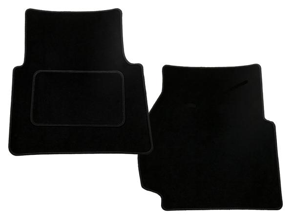 Defender Front Mat Set - Black [BRITPART DA4972BLACK] Primary Image