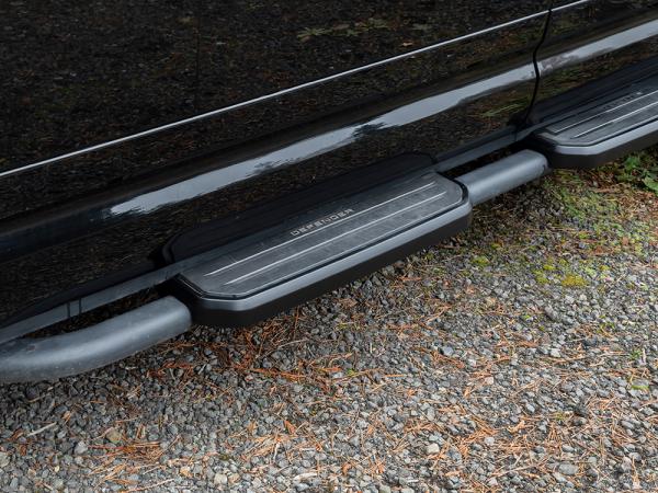 Side Step Covers - Smooth Satin Black [BRITPART DA5178]