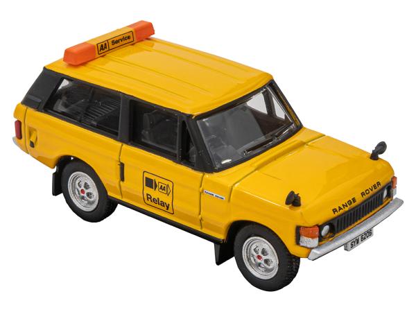 Range Rover Classic AA Yellow Model 1:76 [BRITPART DA5321]