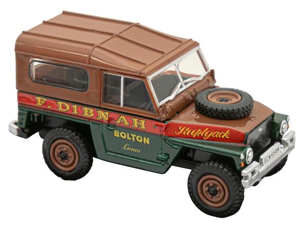 Land Rover Series - 1:76 Scale Model Fred Dibnah [BRITPART DA5384]