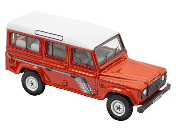 Land Rover Defender 110 SW - 1:76 Scale Model Red [BRITPART DA5390]