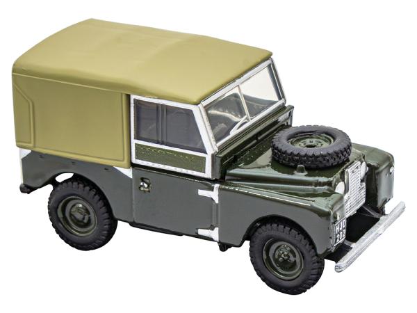 Land Rover Series 1 - 1:76 Scale Model Green [BRITPART DA5435]