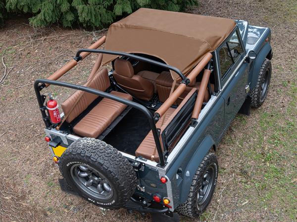 Bikini Hood - Sand - Vehicles with round rails [BRITPART DA5464]