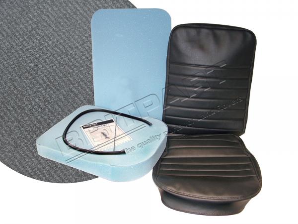 Front Center Seat Retrim Kit DENIM TWILL [BRITPART DA5632E]