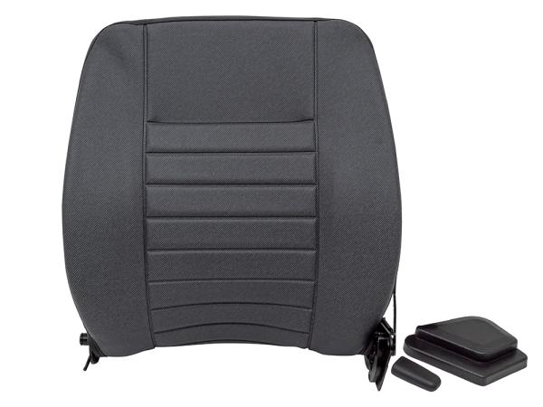 Seat Back Front Outer Left Hand NAS Twill/Vinyl [BRITPART DA5694]