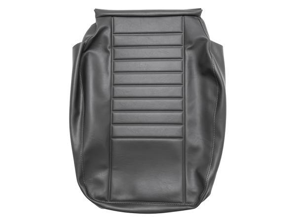 Front Outer Seat Back Cover - Grey Vinyl [BRITPART DA6992]