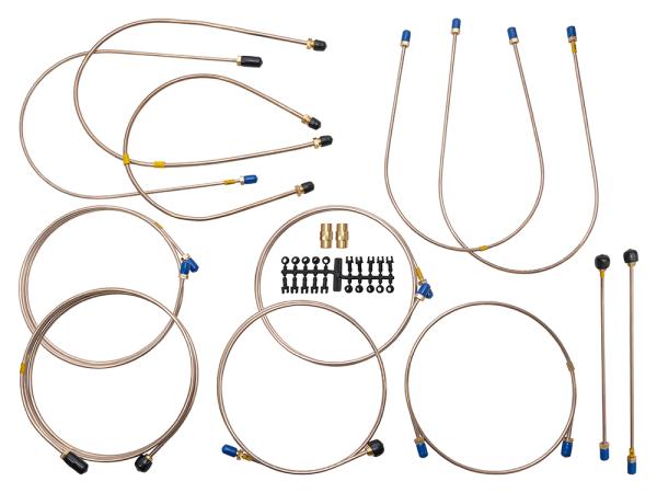 Brake Hose Kit - Stainless Steel [BRITPART DA7543]