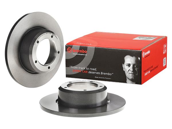 Brake Disc Pair [BREMBO FTC3846BR] Primary Image