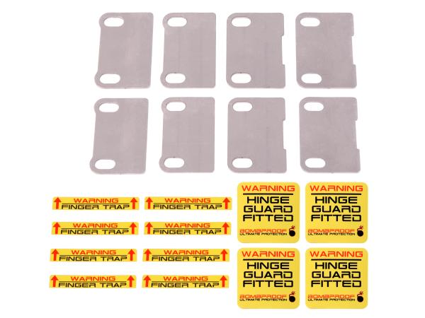 Door Hinge Guards - 4 Door Set [TERRAFIRMA G1399]
