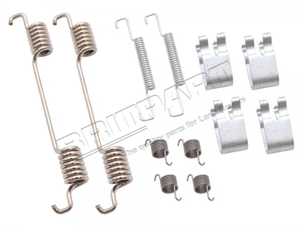 Handbrake Shoes Spring Kit [BRITPART LR031947KIT] Primary Image