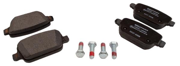 Brake Pads [BRITPARTXD LR165293XD] Primary Image
