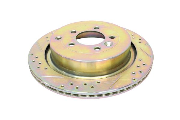 Brake Disc - Cross Drilled And Grooved [TF ALLMAKES LR189034CDG]